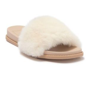 Dolce Vita Fur Slide